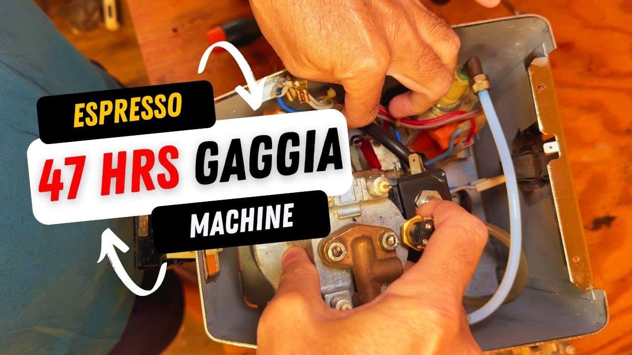 Restaurando una Gaggia Classic de 25 Años